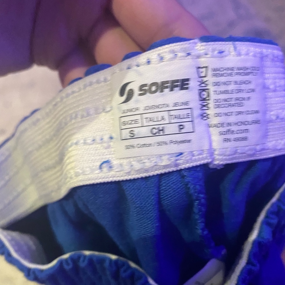 Blue Soffe shorts
